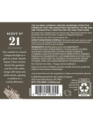 Caldrea Savon Mains Rosewater Driftwood – étiquette claire et parfum floral-boisé.