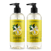 Caldrea Sea Salt Neroli : flacon de savon pour les mains, parfum frais et hydratant.