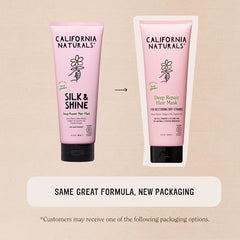 Bouteille-doseur California Naturals pour appliquer le soin capillaire.