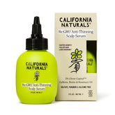 California Naturals Re:GRO bottle pour for easy scalp application.