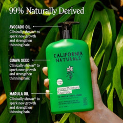 California Naturals Re:GRO Après-shampoing flacon, cheveux plus doux et souples.