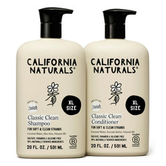 California Naturals Shampoing Coco – bouteille nettoyante douce pour tous types de cheveux.