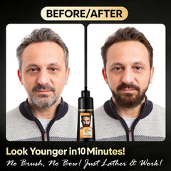 Callmynm Beard Dye – gants d’application inclus pour une utilisation propre