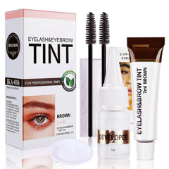 Callmynm kit coloration cils-sourcils ensemble, application pratique.