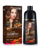Callmynm Shampoing-teinte bouteille: couverture rapide des cheveux gris avec soin nourrissant.