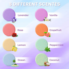 CalmNFiz tablettes vapeur coco – évasion tropicale pendant la douche