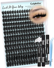 Calphdiar kit cils 200D manga épines pour volume durable.