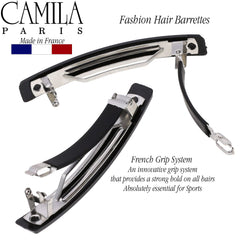 Pince métal caoutchoutée Camila Paris AD2/2, sans tiraillement.