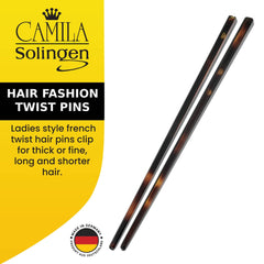 Pince Camila Paris AD28/2 – détail du chignon
