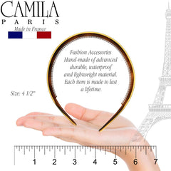 Camila Paris AD44 bandeau cheveux confort jour et nuit, sans douleur.