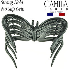 Camila Paris AD718-719 pinces-cheveux dents internes prise uniforme sans tiraillement.