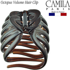 Camila Paris AD718, pince Octopus avec prise ferme pour cheveux épais.