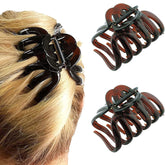 Camila Paris AD718, pince Octopus tortue, idéale pour cheveux épais et volumineux.