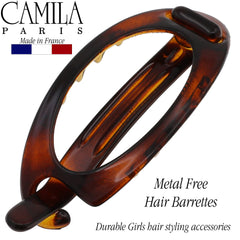Camila Paris CP2316: barrette anti-glissement adaptée à tous types de cheveux.