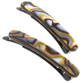 Barrette Camila Paris CP3377 en onyx offrant un maintien élégant et durable.