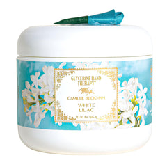 Camille Beckman Crème Mains Glycérine Lilas Blanc, hydratation durable pour mains sèches.