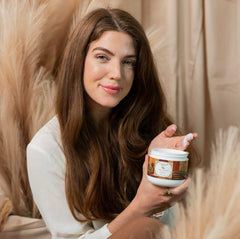 Camille Beckman glycérine mains Tuscan Honey, texture riche pour hydratation rapide.