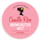 Camille Rose Brown Butter Melt dans sa bouteille, hydratation durable pour cheveux.