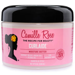 Camille Rose Curlaide Beurre hydratant en bocal, texture riche et nourrissante.