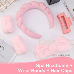 Canitor bracelets poignet absorbants rose, évitent les éclaboussures lors du soin.