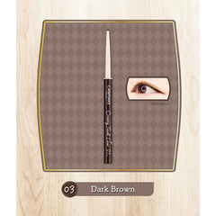 CANMAKE Creamy Touch Liner : système de rotation pratique sans affûtage.