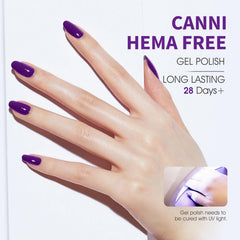 CANNI pinceau gel epais pour une application uniforme et rapide.