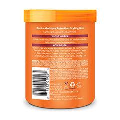 Application facile du gel Cantu pour une coiffure sans résidu collant