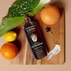 Lotion Aloe Vera Cantu, massage facile pour une peau douce après chaque utilisation.