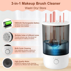CAPOT systeme rotation-sechage nettoyant les brosses en profondeur
