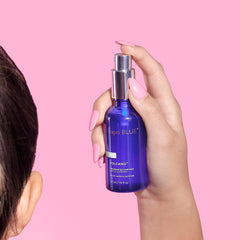 Capri Blue Volcano Hair Mist – protection UV intégrée pour préserver couleur et texture.