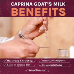 Caprina Savon – base savonneuse classique, nettoyage fiable au quotidien.
