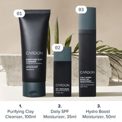 Cardon hydratant visage SPF30 : hydratation légère et protection solaire.
