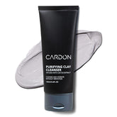 Cardon men's deep pore cleaning clay face wash bottle removes oil and impurities.