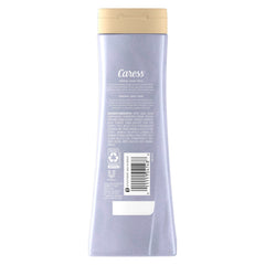 Caress gel-douche jasmin-lavande, mousse riche pour peau douce et hydratée.