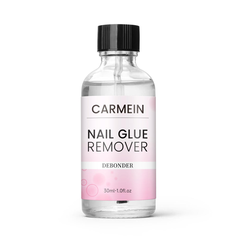 CARMEIN Dissolvant Colle Ongles – bouteille 50 ml pour retrait précis et sûr.
