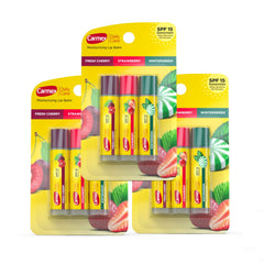 Carmex Daily Care lip balm stick in Fresh Cherry with SPF 15.