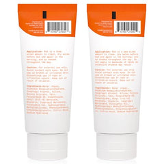 Carpe Lotion Absorbante Pieds : pieds secs et frais après application.