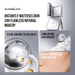 CARSLAN 2.0 poudre sans talc hypoallergénique adaptée à toutes les peaux