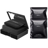 CARSLAN papier buvard poudre noir absorbant l'excès de brillance
