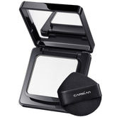 CARSLAN Poudre compacte visage résistante à l'eau pour tenue longue durée.