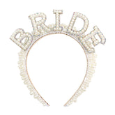 Casoty serre-tête mariage-perles, élégance délicate pour la mariée.