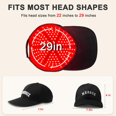 Casque Laser Croissance Cheveux, lumière rouge 660nm, pour une utilisation relaxante et apaisante.