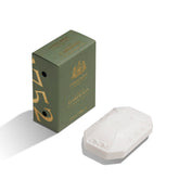 Caswell-Massey Gardenia soap front view shows triple-milled bar with lasting softness
