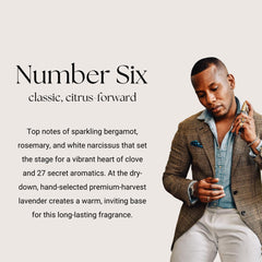 Caswell-Massey Number Six note romarin et arômes frais pour un esprit masculin