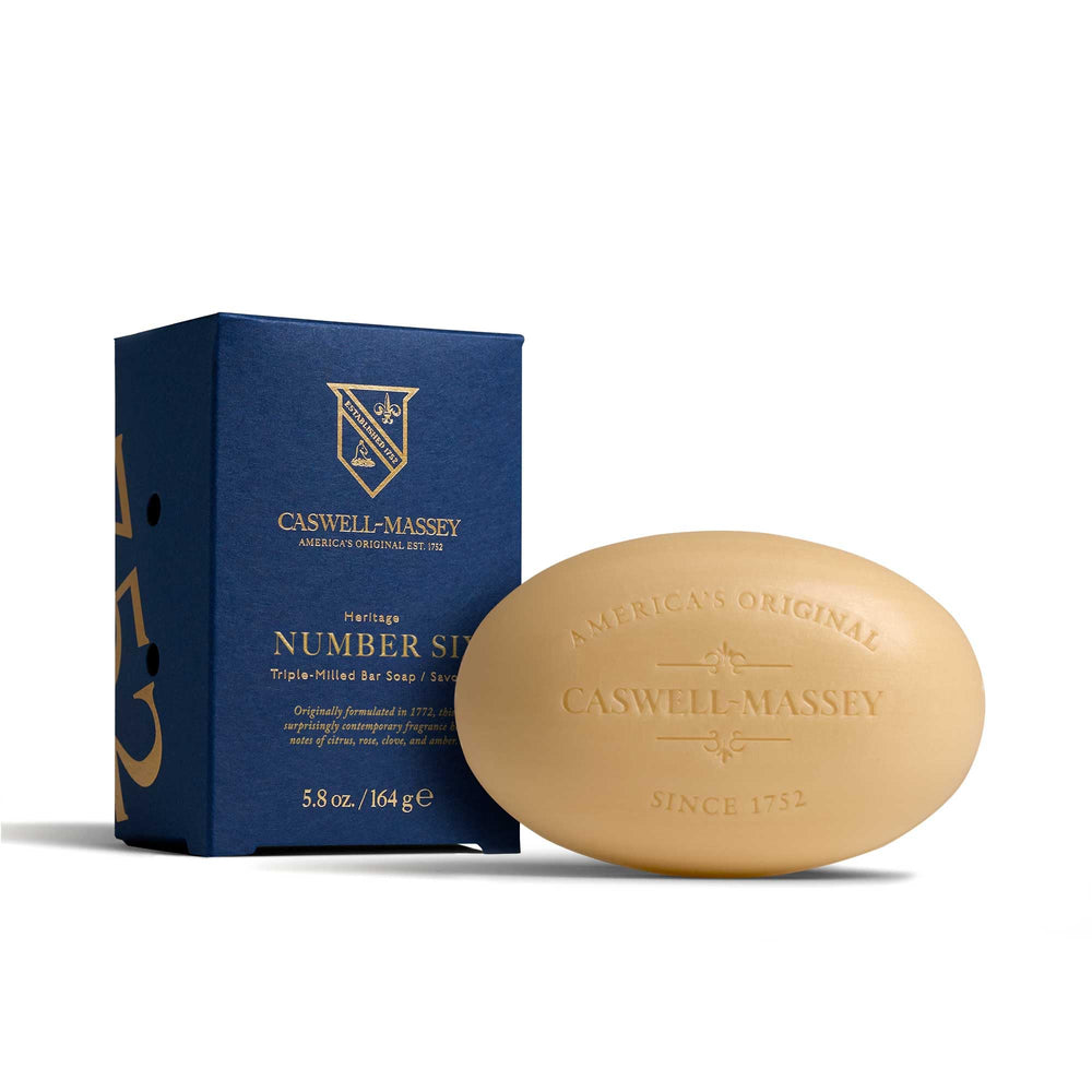 Caswell-Massey Number Six: savon-barre naturel, hydratation douce pour la peau