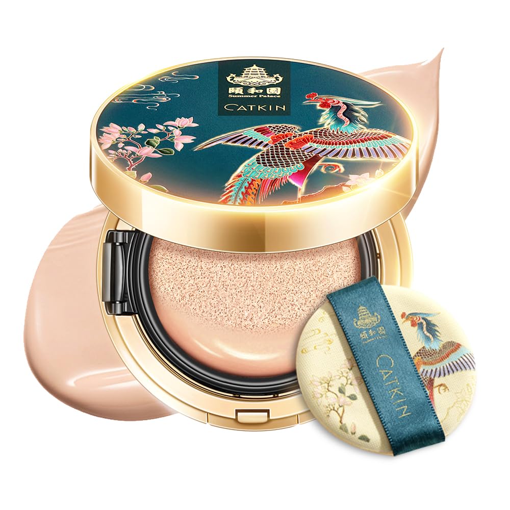 Catkin Phoenix Cushion – bouteille de fond de teint offrant une couvrance modulable et naturelle.