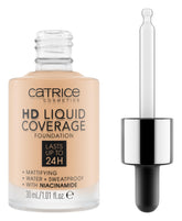 Catrice HD Liquid Coverage en flacon-goutte pour une couvrance modulable et naturelle