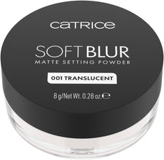 Catrice Soft Blur poudre libre: application facile et retouche rapide.