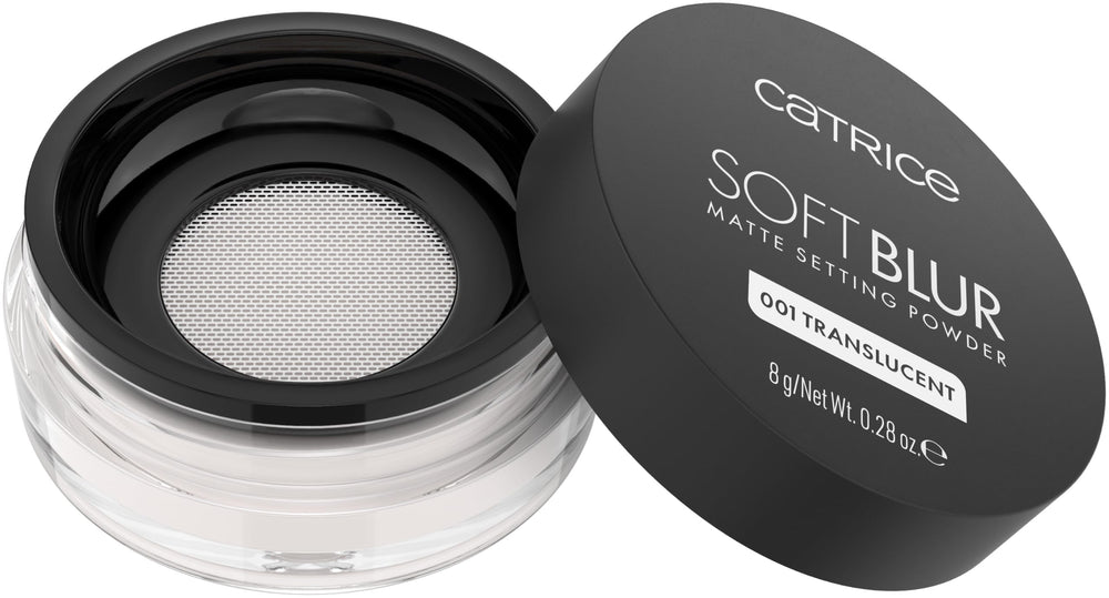 Catrice Soft Blur poudre libre translucide: fini lissé et sans brillances.