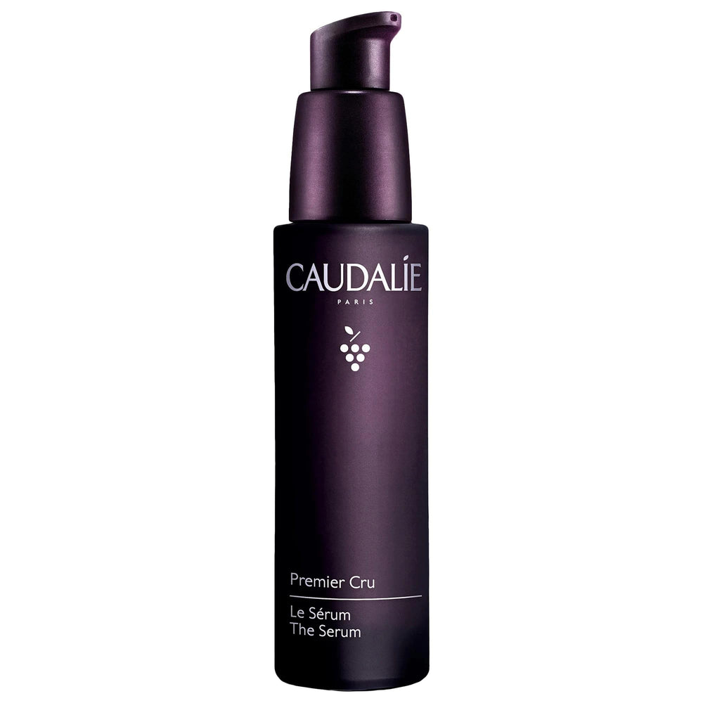 Caudalie Premier Cru Sérum flacon montrant l'emballage élégant et pratique